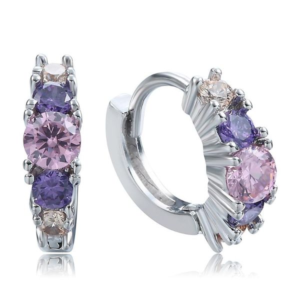 hoop & huggie classic fashion round champagne purple &pink cz zircon earrings for women wedding jewelry, Golden;silver
hoop & huggie classic fashion round champagne purple &pink cz zircon earrings for women wedding jewelry, Golden;silver