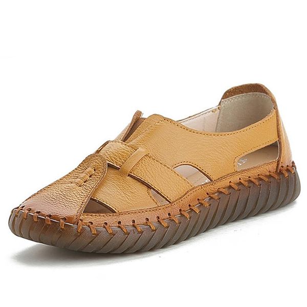 dress shoes summer flat sandals female 2021 fashion leather solid color open toe soft bottom retro casual 35-43#, Black
dress shoes summer flat sandals female 2021 fashion leather solid color open toe soft bottom retro casual 35-43#, Black