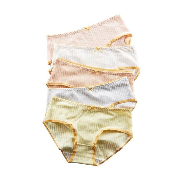 girl's underwear simple solid color bowknot cute kids middle waist cotton crotch antibacterial clean briefs panties, Camo
girl's underwear simple solid color bowknot cute kids middle waist cotton crotch antibacterial clean briefs panties, Camo