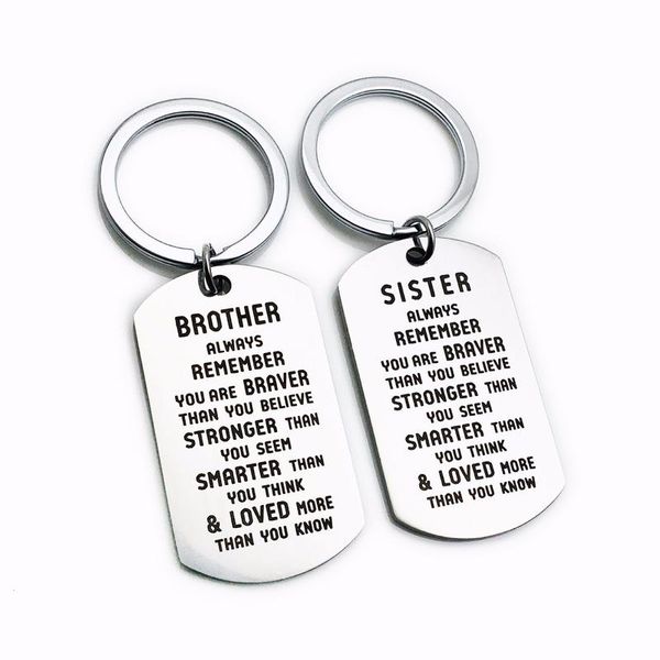 keychains keychain woman simple key holder bags letter sister brother silver color man stainless chain pendant accessories porte clef
keychains keychain woman simple key holder bags letter sister brother silver color man stainless chain pendant accessories porte clef