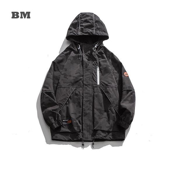 men's jackets spring autumn japanese streetwear workwear camouflage jacket men clothing harajuku cargo fashion hoodie casual coat korea, Black;brown
men's jackets spring autumn japanese streetwear workwear camouflage jacket men clothing harajuku cargo fashion hoodie casual coat korea, Black;brown