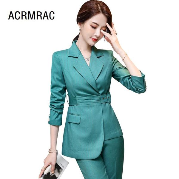 women suits autumn winter blazers pants office lady formal work clothes woman set 9953 women's two piece, White
women suits autumn winter blazers pants office lady formal work clothes woman set 9953 women's two piece, White
