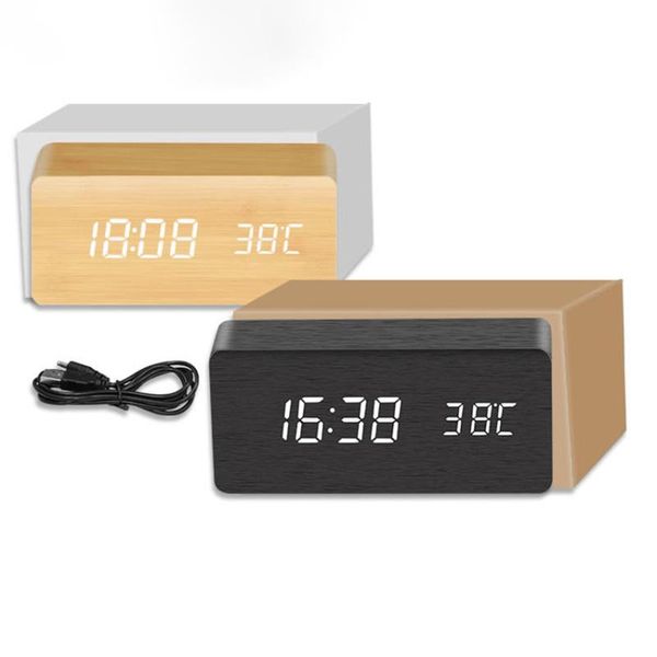 other clocks & accessories led luminous electronic alarm clock creative mute modern deskliving room wood bedside watch sound control tim
other clocks & accessories led luminous electronic alarm clock creative mute modern deskliving room wood bedside watch sound control tim