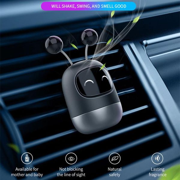 car air freshener outlet cute robot perfume diffuser solid for auto interior accessories
car air freshener outlet cute robot perfume diffuser solid for auto interior accessories