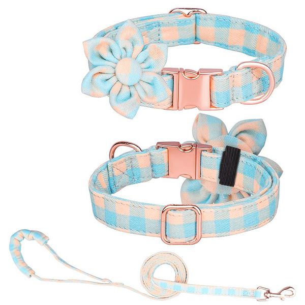 dog collars & leashes 2021 pet cotton detachable collar with leash flower comfortable metal buckle necklace puppy cat accessories
dog collars & leashes 2021 pet cotton detachable collar with leash flower comfortable metal buckle necklace puppy cat accessories