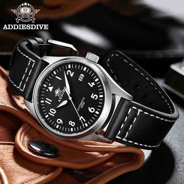 wristwatches addies dive watch automatic men nh35 mechanical diver 200m sapphire watches self wind, Slivery;brown
wristwatches addies dive watch automatic men nh35 mechanical diver 200m sapphire watches self wind, Slivery;brown