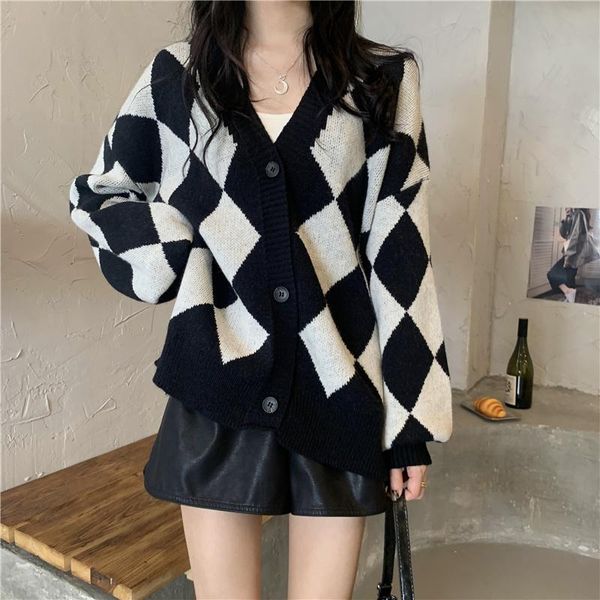 women's knits & tees soft milk sweater women wear loose v-neck cardigan jacket lazy outside, White
women's knits & tees soft milk sweater women wear loose v-neck cardigan jacket lazy outside, White