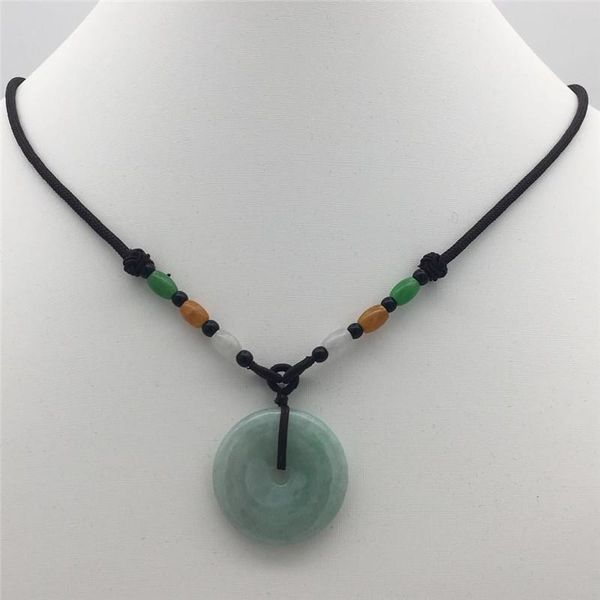 pendant necklaces wholesale natural jadestone peace buckle good luck necklace 26 inches around 30mm, Silver
pendant necklaces wholesale natural jadestone peace buckle good luck necklace 26 inches around 30mm, Silver