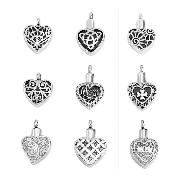pendant necklaces soitis rhinestone necklace urn cremation pendants mom jewelry heart shape sliver/black for ashes steel beads chain, Silver
pendant necklaces soitis rhinestone necklace urn cremation pendants mom jewelry heart shape sliver/black for ashes steel beads chain, Silver