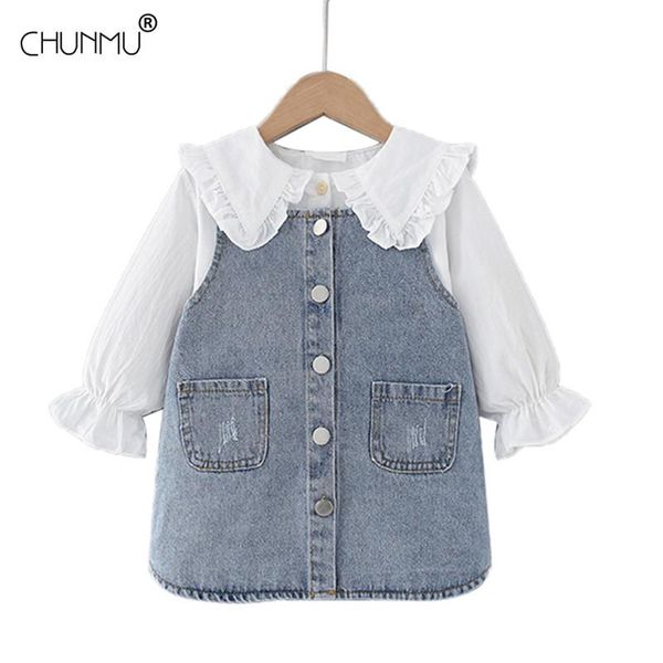 girl's dresses baby girls princess dress for lace flower shirt denim strap infant party autumn kids born clothes, Red;yellow
girl's dresses baby girls princess dress for lace flower shirt denim strap infant party autumn kids born clothes, Red;yellow