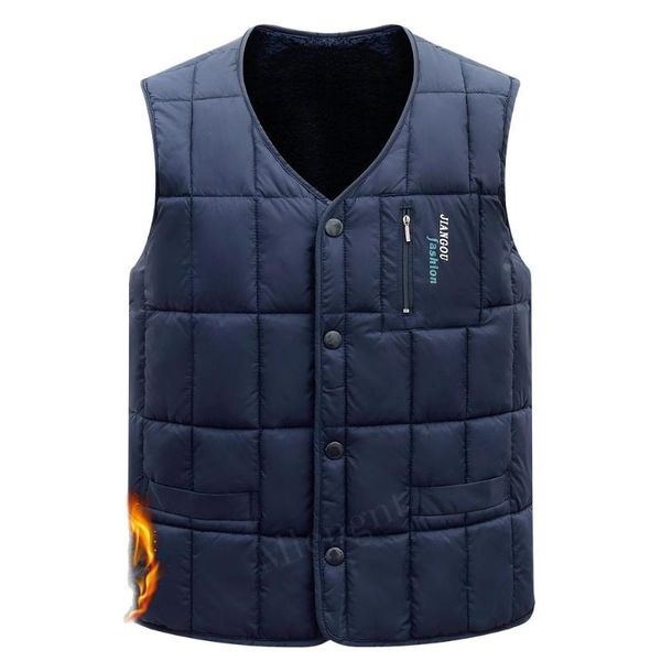 men's vests winter warm thick fleece multi pockets mens vest casual simple solid sleeveless jacket male loose heated waistcoat men clot, Black;white
men's vests winter warm thick fleece multi pockets mens vest casual simple solid sleeveless jacket male loose heated waistcoat men clot, Black;white