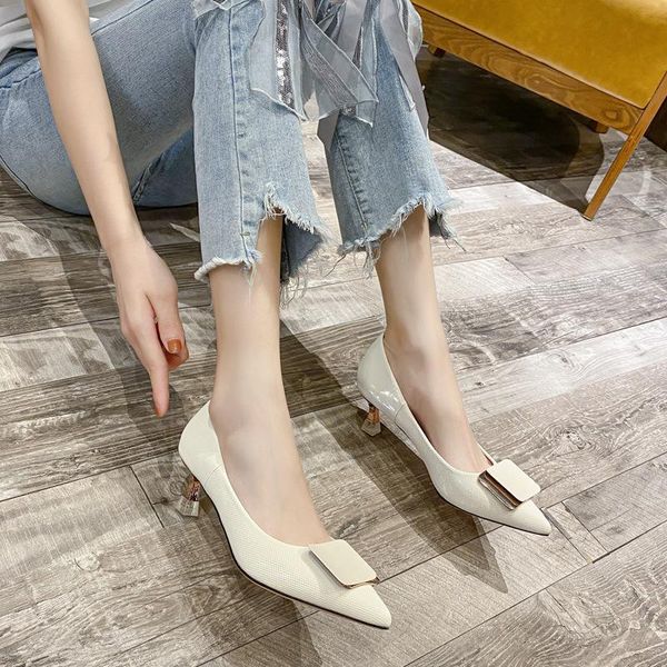 dress shoes high heels women 2021 spring pointed shallow mouth stiletto square buckle french girl black work single
dress shoes high heels women 2021 spring pointed shallow mouth stiletto square buckle french girl black work single