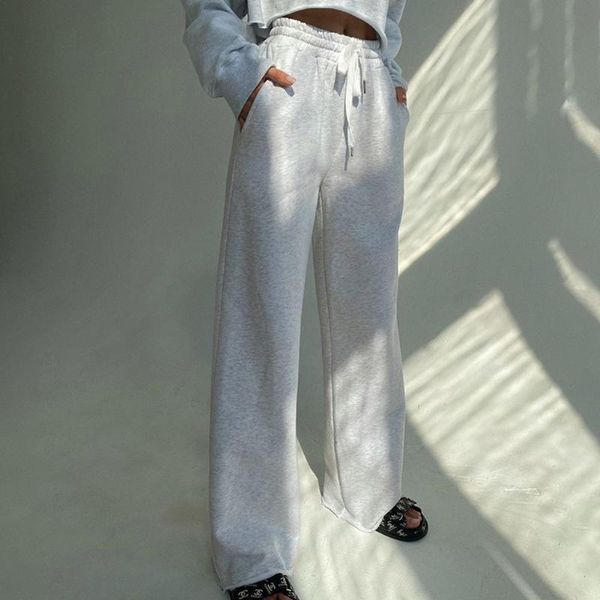 women fashion wide leg pants casual solid color high waist loose female trousers fall spring bottoms women's & capris, Black;white
women fashion wide leg pants casual solid color high waist loose female trousers fall spring bottoms women's & capris, Black;white