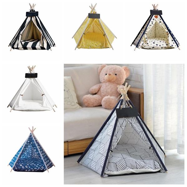 kennels & pens linen pet tent house dog cat bed portable teepee with mat puppy indoor outdoor accessories 14 color available
kennels & pens linen pet tent house dog cat bed portable teepee with mat puppy indoor outdoor accessories 14 color available