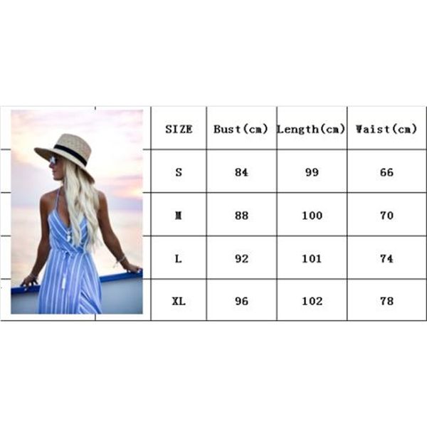 new women summer boho maxi long striped halter evening party beach dresses sundress irregular bohemian holiday dress, Black;gray
new women summer boho maxi long striped halter evening party beach dresses sundress irregular bohemian holiday dress, Black;gray