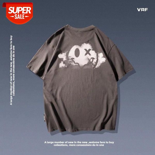 hip-hop t-shirt men's short-sleeved tide brand trend half-sleeved body korea summer boys shirt ins hong kong style #qt51, White;black
hip-hop t-shirt men's short-sleeved tide brand trend half-sleeved body korea summer boys shirt ins hong kong style #qt51, White;black