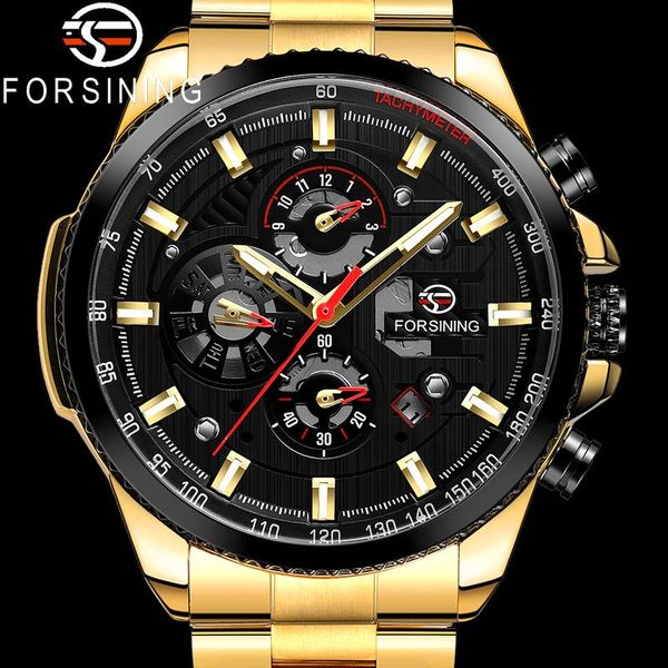 wristwatches forsining automatic mechanical men wristwatch military army sport male clock gold auto date week man watch 690, Slivery;brown
wristwatches forsining automatic mechanical men wristwatch military army sport male clock gold auto date week man watch 690, Slivery;brown
