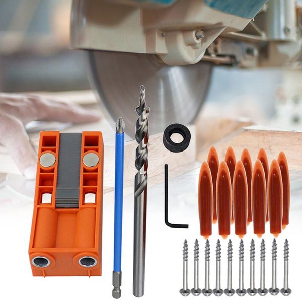 professional drill bits woodworking oblique hole locator guide set pocket jig kit puncher with fittings
professional drill bits woodworking oblique hole locator guide set pocket jig kit puncher with fittings
