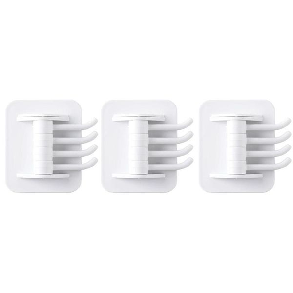 hooks & rails 3pcs studless wall clothing hook hanging decorative key frame scarf storage bag bathroom hanger seamless
hooks & rails 3pcs studless wall clothing hook hanging decorative key frame scarf storage bag bathroom hanger seamless