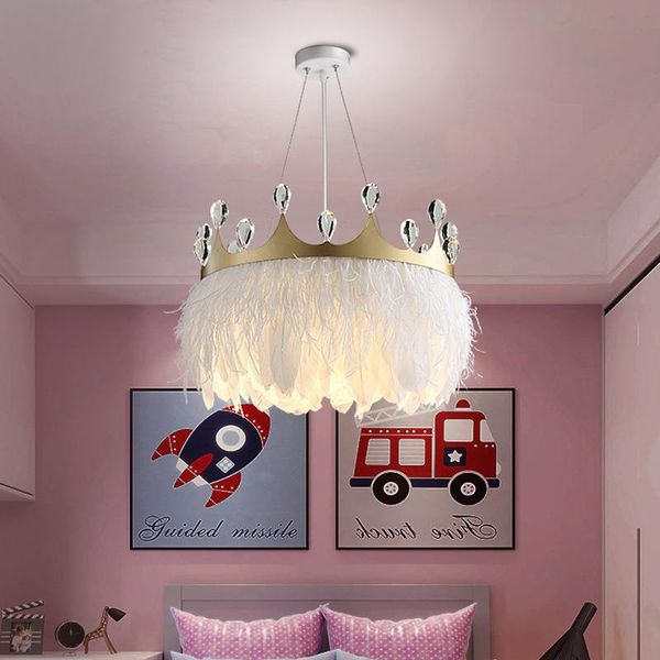 pendant lamps bedroom chandelier warm romantic nordic master crown princess room creative net red girl feather lighting
pendant lamps bedroom chandelier warm romantic nordic master crown princess room creative net red girl feather lighting