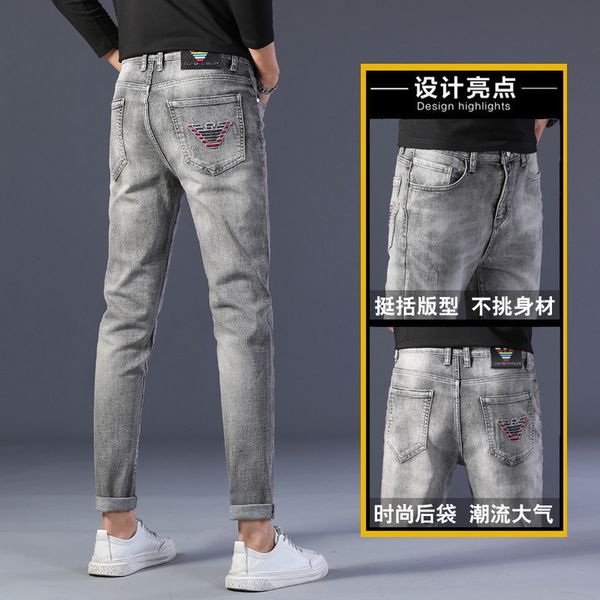 autumn fashion brem fine elastic cotton italy eagle marks business classic style pants men's jeans, Blue
autumn fashion brem fine elastic cotton italy eagle marks business classic style pants men's jeans, Blue