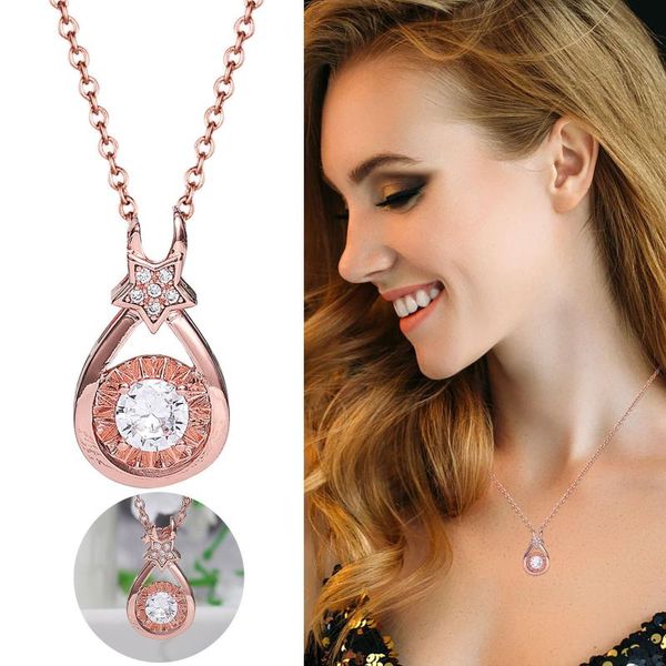 pendant necklaces fashion design women gorgeous necklace geometry chain light luxury copper jewelry party gift, Silver
pendant necklaces fashion design women gorgeous necklace geometry chain light luxury copper jewelry party gift, Silver