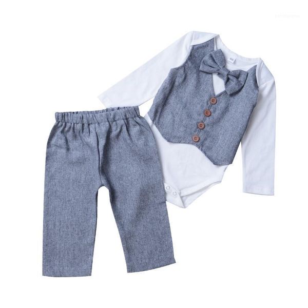 clothing sets born infant baby boys gentleman clothes 2pcs long sleeve bow grey formal romper +long pants party outfit1, White
clothing sets born infant baby boys gentleman clothes 2pcs long sleeve bow grey formal romper +long pants party outfit1, White