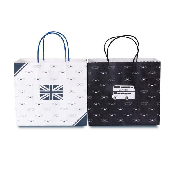 gift wrap british style printing bags handbags valentine's day mother's black white simple paper
gift wrap british style printing bags handbags valentine's day mother's black white simple paper