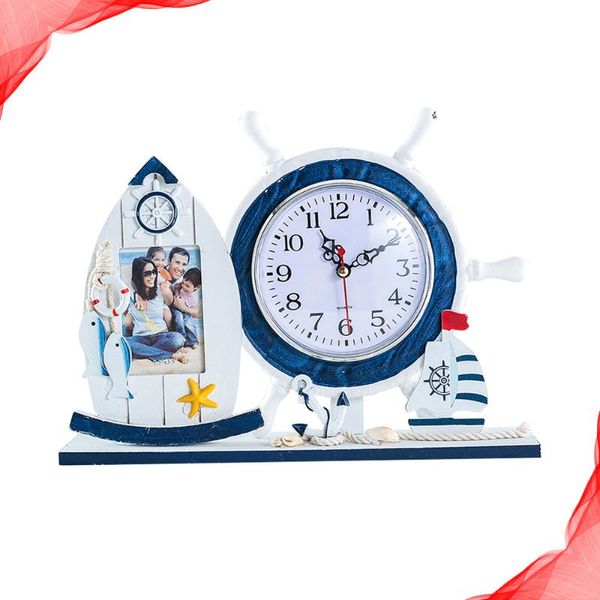1pc lighthouse design clock ocean style ornament artistic adornment household arrangement with po frame without battery wall clocks
1pc lighthouse design clock ocean style ornament artistic adornment household arrangement with po frame without battery wall clocks