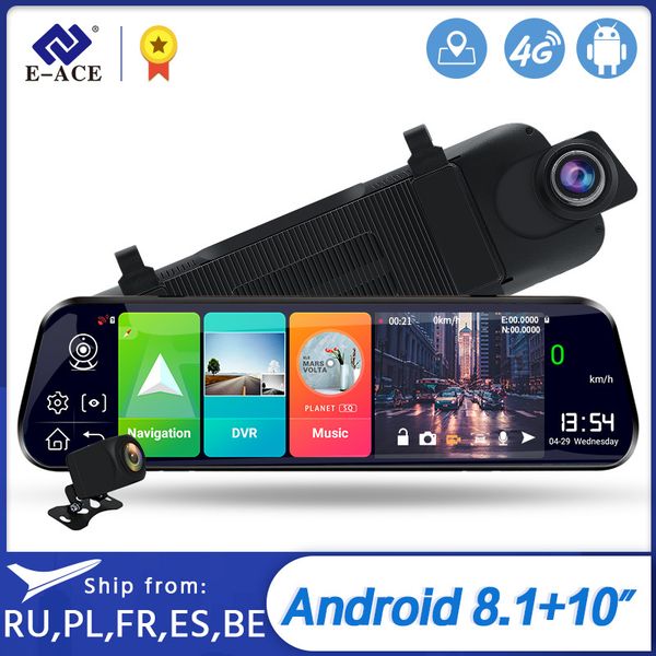 e-ace 2k car dvr 10 inch streaming rearview mirror 4g android dash cam fhd 1080p video recorder adas registrator dual lens dvrs
e-ace 2k car dvr 10 inch streaming rearview mirror 4g android dash cam fhd 1080p video recorder adas registrator dual lens dvrs