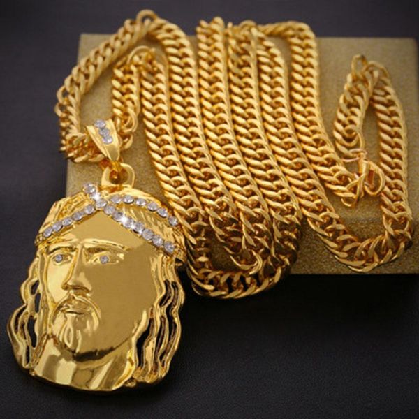 pendant necklaces gold jesus penddant necklace for men/women with zircon 31.5inch chain length hip hop party jewelry accessories gift 2021, Silver
pendant necklaces gold jesus penddant necklace for men/women with zircon 31.5inch chain length hip hop party jewelry accessories gift 2021, Silver