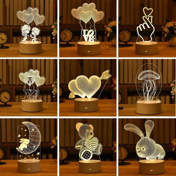 night lights acrylic 3d lamp stereo small light led table lighting for birthday festival children decoration the neon
night lights acrylic 3d lamp stereo small light led table lighting for birthday festival children decoration the neon