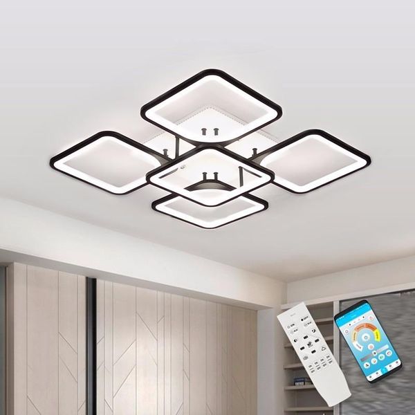 chandeliers modern led chandelier lighting fixture for living room square black indoor home kitchen ceiling lamp with remote bedroom lustre
chandeliers modern led chandelier lighting fixture for living room square black indoor home kitchen ceiling lamp with remote bedroom lustre
