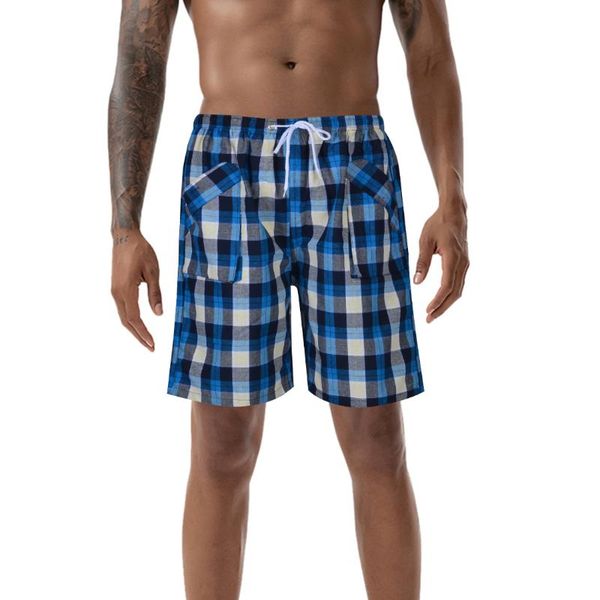 summer men plaid printed shorts 2021 casual short pant homewear man pajama trousers pockets sweat men's, White;black
summer men plaid printed shorts 2021 casual short pant homewear man pajama trousers pockets sweat men's, White;black