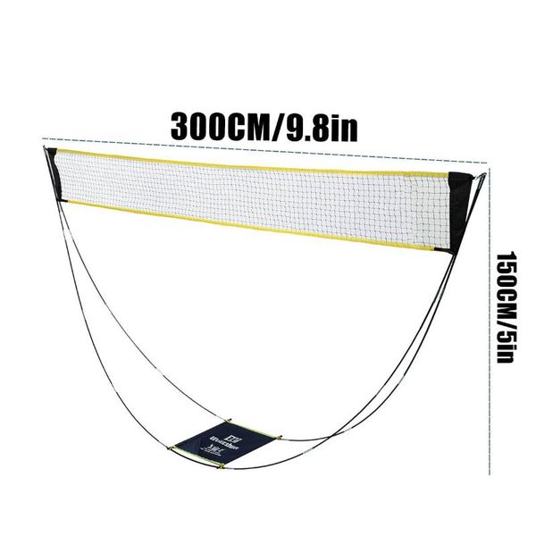 portable badminton net frame support tennis volleyball training square mesh shuttlecock network sets
portable badminton net frame support tennis volleyball training square mesh shuttlecock network sets