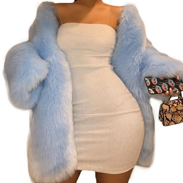 Women's Fur & Faux Jacket 2021 Imitation Round Neck Mid-Length Long-Sleeve Large Size Black Clothing Y625
Women's Fur & Faux Jacket 2021 Imitation Round Neck Mid-Length Long-Sleeve Large Size Black Clothing Y625