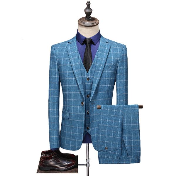 men's suits & blazers british style suit gentlemen size three garments casual male, White;black
men's suits & blazers british style suit gentlemen size three garments casual male, White;black