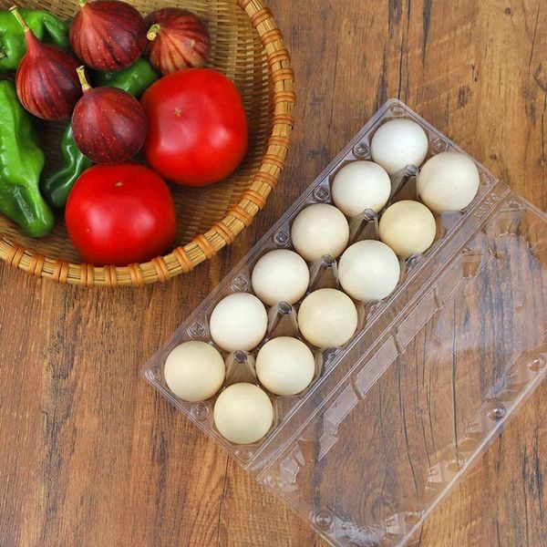 storage bottles & jars 24pcs plastic egg cartons bulk clear chicken tray holder for family pasture farm business market 12 grids
storage bottles & jars 24pcs plastic egg cartons bulk clear chicken tray holder for family pasture farm business market 12 grids
