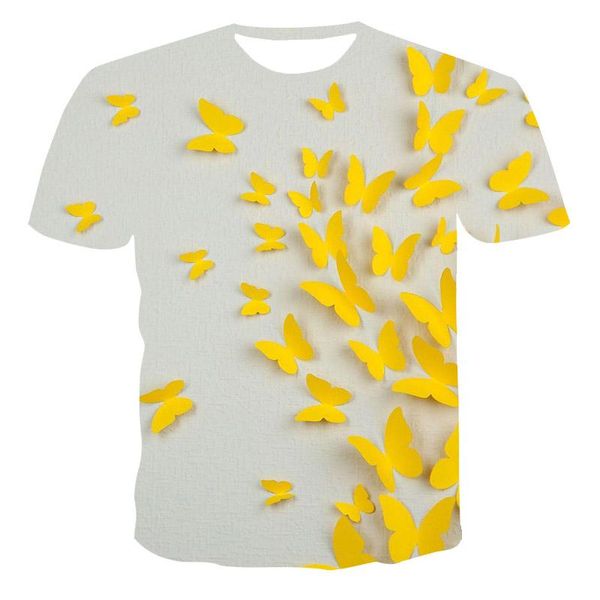 men's t-shirts 2021 summer 3d t-shirt casual short sleeve o-neck fashion harajuku yellow butterfly pattern, White;black
men's t-shirts 2021 summer 3d t-shirt casual short sleeve o-neck fashion harajuku yellow butterfly pattern, White;black