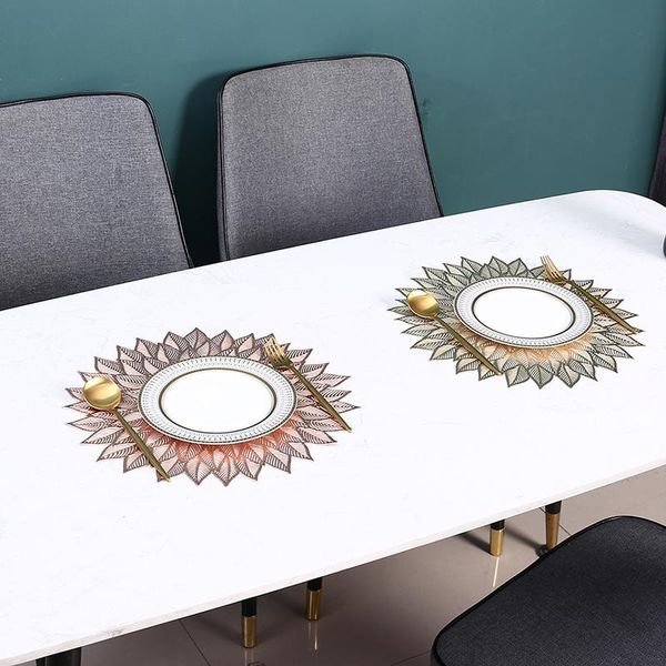 mats & pads pvc flower shaped placemat heat insulation household anti-scalding coasters dining table home decorations
mats & pads pvc flower shaped placemat heat insulation household anti-scalding coasters dining table home decorations