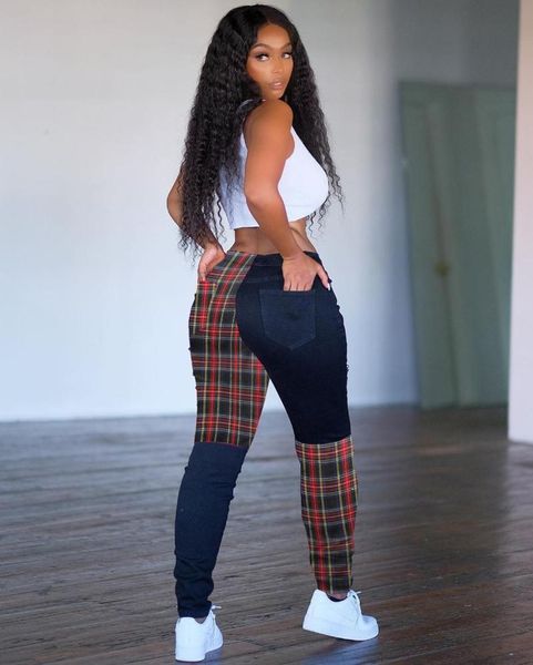 women's jeans women straight trousers high waist street wear patchwork design buttoncasual female pants, Blue
women's jeans women straight trousers high waist street wear patchwork design buttoncasual female pants, Blue