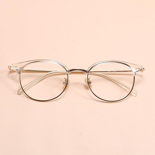 fashion sunglasses frames tr90 transparent glasses frame women half rim optical myopia prescription eyeglasses spectacle clear lens eyewear, Black
fashion sunglasses frames tr90 transparent glasses frame women half rim optical myopia prescription eyeglasses spectacle clear lens eyewear, Black