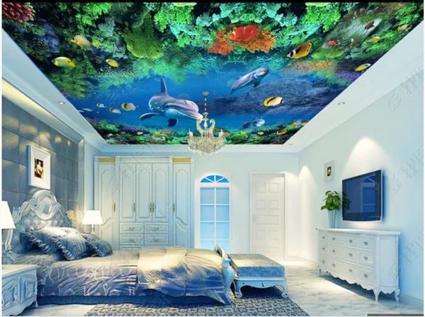 custom po wallpaper 3d murals for walls 3 d underwater world dolphin ceiling zenith wall papers home decor wallpapers
custom po wallpaper 3d murals for walls 3 d underwater world dolphin ceiling zenith wall papers home decor wallpapers