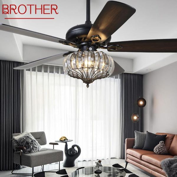 ceiling fans brother contemporary led fan lamp with remote control black crystal lighting for home dining room bedroom restaurant
ceiling fans brother contemporary led fan lamp with remote control black crystal lighting for home dining room bedroom restaurant