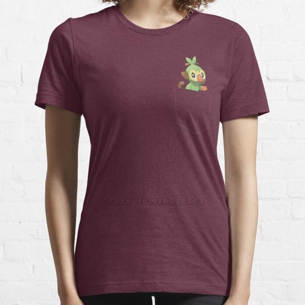 women's t-shirt grookey pocket monster hip hop 100% cotton tshirts t shirts women tee gen 8, White
women's t-shirt grookey pocket monster hip hop 100% cotton tshirts t shirts women tee gen 8, White
