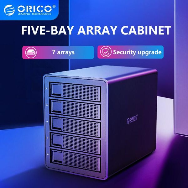 hubs orico 3559ru3 enterprise 5 bay 3.5'' hdd docking station usb3.0 to sata with raid enclosure 150w internal power case
hubs orico 3559ru3 enterprise 5 bay 3.5'' hdd docking station usb3.0 to sata with raid enclosure 150w internal power case