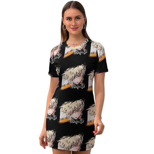 casual dresses boku no hero academia dress short sleeve colorful spandex bodycon youth patterns spring one-piece, Black;gray
casual dresses boku no hero academia dress short sleeve colorful spandex bodycon youth patterns spring one-piece, Black;gray