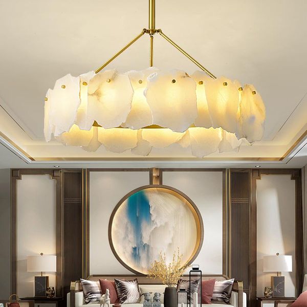 pendant lamps chinese style copper chandelier light luxury natural marble creative living room dining bedroom study lamp
pendant lamps chinese style copper chandelier light luxury natural marble creative living room dining bedroom study lamp