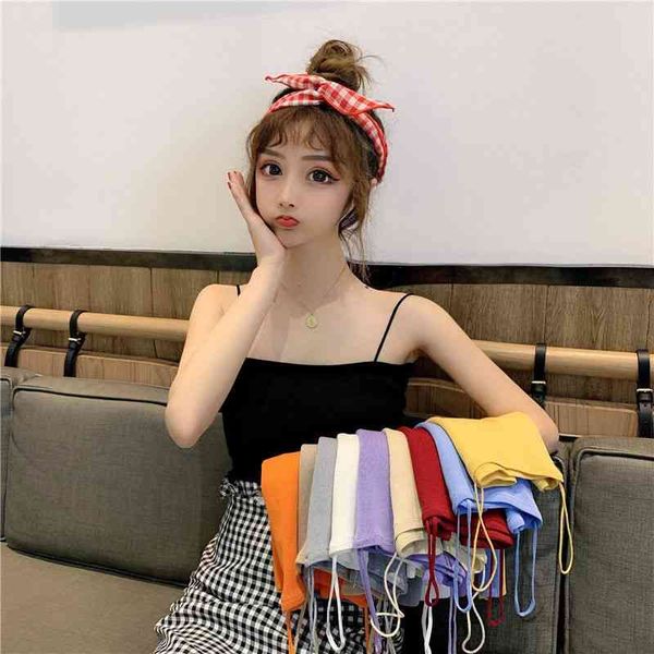 women camis solid fitness shirts knitted tank short knitting vest tanks elastic strecth tape sleeveless t-shirt 210423, White
women camis solid fitness shirts knitted tank short knitting vest tanks elastic strecth tape sleeveless t-shirt 210423, White