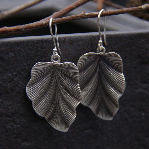 dangle & chandelier thai silver handmade earrings s925 sterling leaf drop real stereo art jewelry gift
dangle & chandelier thai silver handmade earrings s925 sterling leaf drop real stereo art jewelry gift